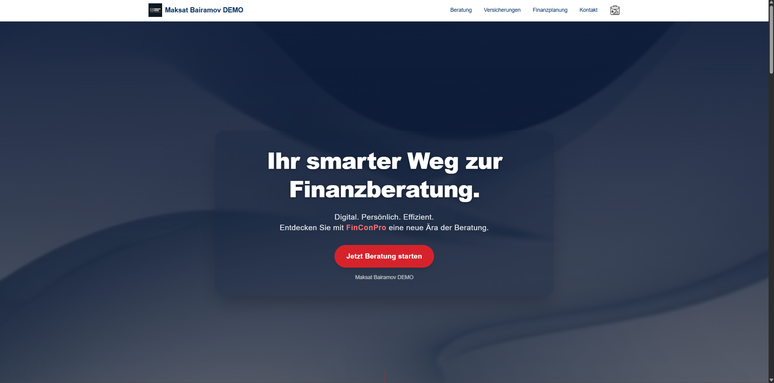 FinConPro — Finance Platform